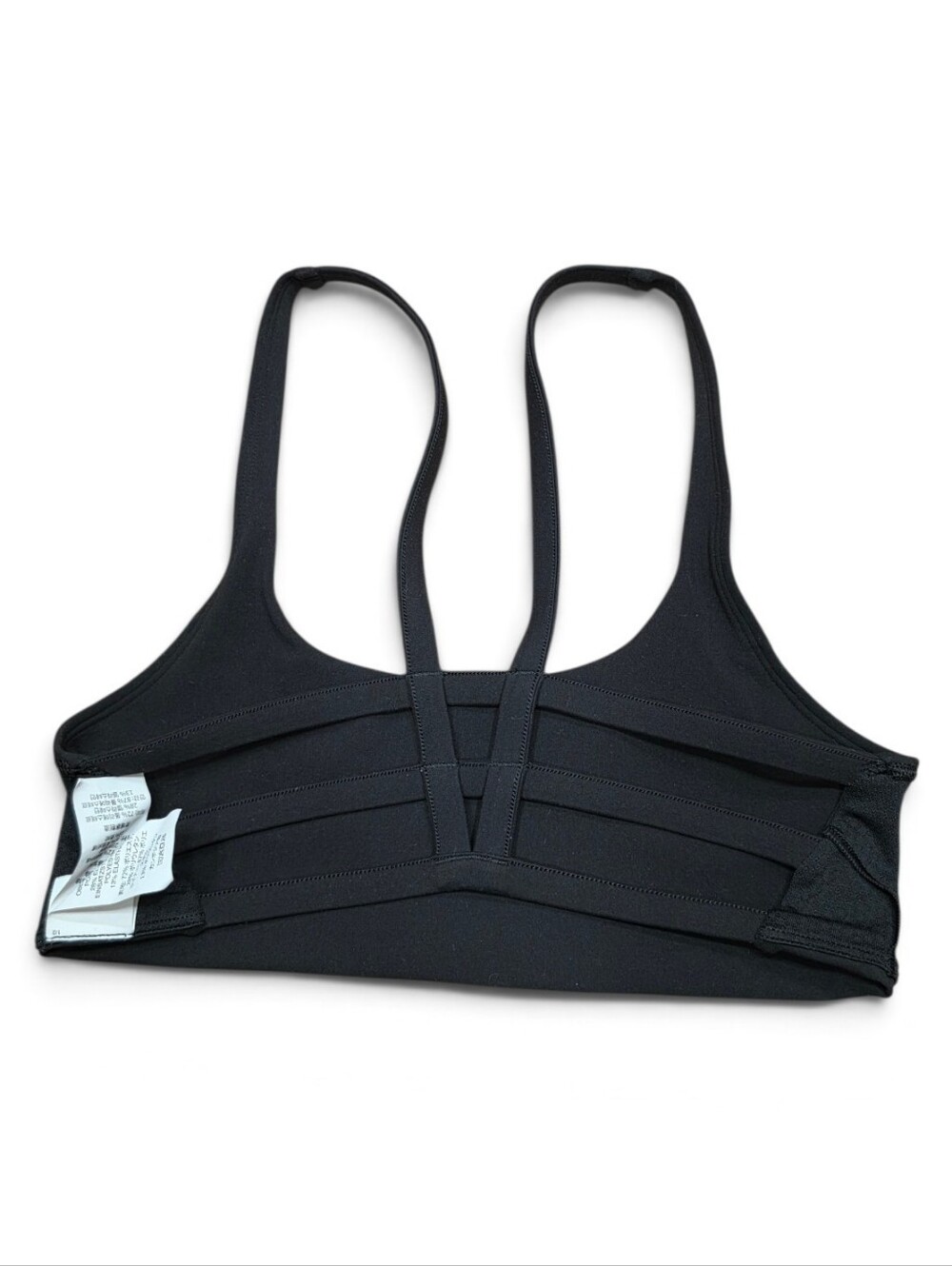 Vuori Yosemite Sports Bra Black Women Extra Small XS Strappy Activewear VW104 - Picture 10 of 15